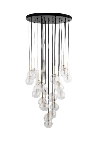 Lampa wisząca NILOS BLACK GOLD 26 - G9 26x8W 230V-50Hz IP20 