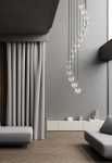 Lampa wisząca AURORA TRANSPARENT 16 - G9 16x8W 230V-50Hz IP20