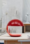 Lampa stołowa COBRA czerwony - 12W E27 1350lm 230V IP20 - MARTINELLI LUC