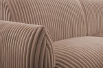 Sofa modułowa CARLA 3N - bez funkcji spania, tkanina Tilia 17