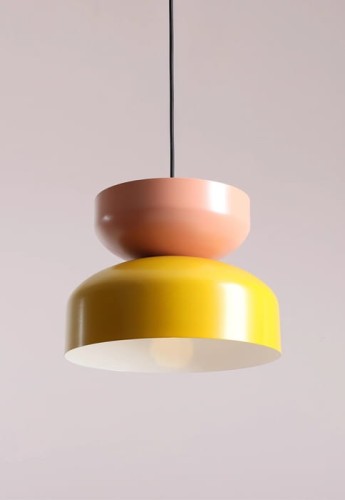 Lampa wisząca TULA Coral-Mustard - E27 LED 15W 230V 50 Hz IP20