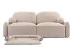 Sofa LUNA 3F - z funkcją spania i pojemnikiem