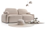 Sofa LUNA 3F - z funkcją spania i pojemnikiem