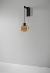 Lampa ścienna DREP A/01 bursztynowy - 3W LED 2700K 223lm IP20 - BOVER