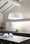 Lampa wisząca wewnętrzna BLANCA SP biały - E27 60W 220-240V AC 50/60Hz IP20 - GEA LUCE