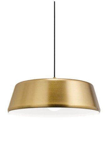 Lampa wisząca wewnętrzna BLANCA SP mosiężny - E27 60W 220-240V AC 50/60Hz IP20 - GEA LUCE