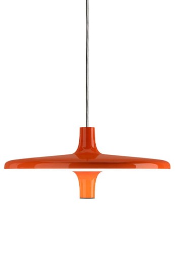 Lampa wisząca AVRO Ø60 pomarańczowy polerowany - 36W LED 5000lm 2700K 230V IP20 - MARTINELLI LUCE