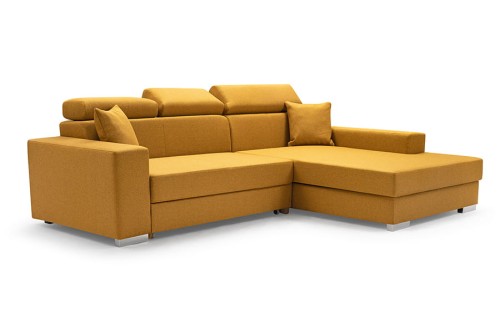 Narożnik MANHATTAN DE LUX 3F-OTP - z funkcją spania i pojemnikiem