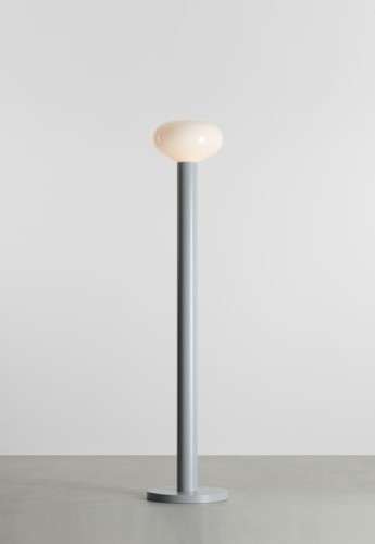 Lampa podłogowa FLO grey - E14 LED 10W 230V IP20