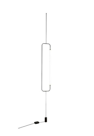 Lampa sufitowa SKYLINES S&P M czarna - 24W Led 3120lm 2700K CRI>90 220-240V IP20 - LUMEN CENTER