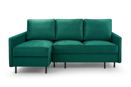 Narożnik DYLAN OTP-2F - z funkcją spania i pojemnikiem tkanina Monolith 37