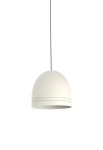 Lampa wisząca wewnętrzna RONDA matowy biały - E27 220-240V IP20 - ROBIN