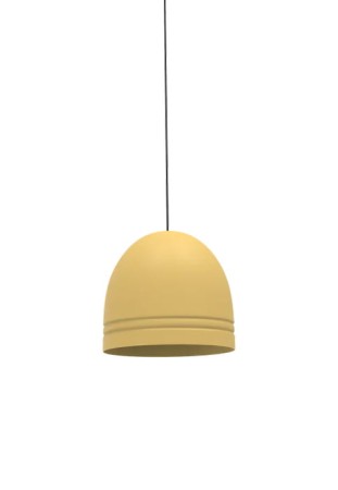 Lampa wisząca wewnętrzna RONDA piaskowy żółty - E27 220-240V IP20 - ROBIN