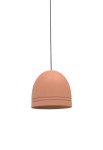 Lampa wisząca RONDA koral - E27 220-240V IP44 - ROBIN