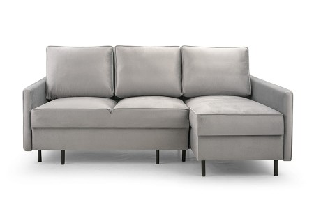 Narożnik DYLAN 2F-OTP - z funkcją spania i pojemnikiem tkanina Monolith 84