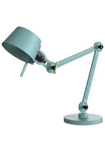 Lampa stołowa BOLT DESK 2ARM FOOT SMOLL lodowo niebieski - 60W E27 220-240V IP20 - TONONE