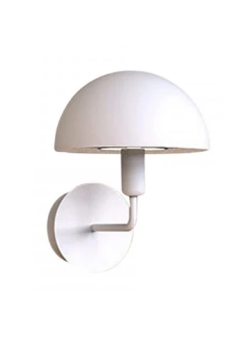 Lampa ścienna wewnętrzna AMEDEO biała - E14 Max 42W 230V IP20 - ZAVA
