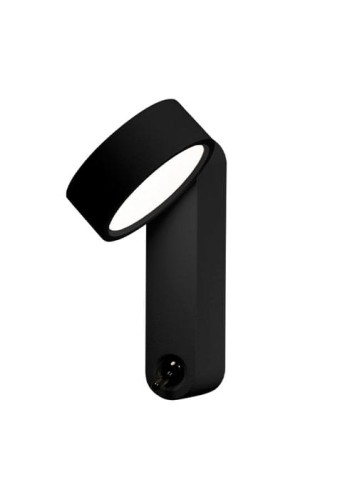 Lampa ścienna TOGGLE antracyt - 4.5W LED 700lm 2700K 230V IP20 - MARTINELLI LUCE