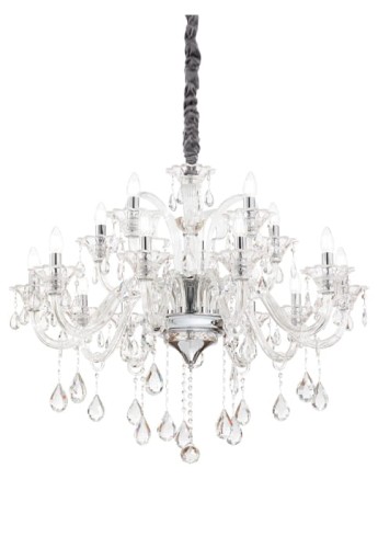 Lampa wisząca COLOSSAL SP15 przezroczysty - E14 maks. 15x40W 220-240V AC IP20