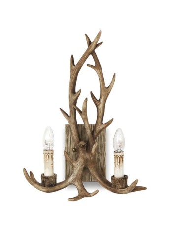 Lampa ścienna CHALET AP2 - E14 maks. 2x40W 220-240V AC IP20