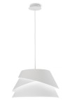 Lampa wisząca ALBORAN Ø41 biała - E27 40W LED 220-240V IP20 - MANTRA