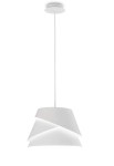 Lampa wisząca ALBORAN Ø33 biała - E27 40W LED 220-240V IP20 - MANTRA