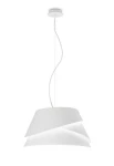 Lampa wisząca ALBORAN Ø52 biała - E27 3x40W LED 220-240V IP20 - MANTRA