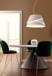 Lampa wisząca ALBORAN Ø52 biała - E27 3x40W LED 220-240V IP20 - MANTRA