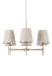 Lampa wisząca ELIZABETH SABIA beżowa - E27 max 15W LED 230V-50Hz IP20