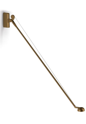 Oprawa naścienna kinkiet OPUNTIA 130 bronze - LED 8,5W 2200-4000K Ra>90 700lm 220-240V AC ściemnialna do ciepłej + regulowana biel - PANZERI