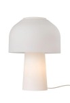 Lampa stołowa wewnętrzna LILLY matowe białe szkło - E27 2x max 18W LED 220-240V IP20 - KARMAN