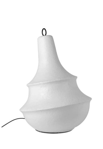 Lampa podłogowa zewnętrzna LADY D biała - E27 8W LED 220-240V IP55 65X89 cm - KARMAN