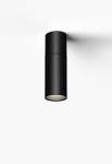 Reflektor sufitowy z integrowanym zasilaczem SOUVLAKI Ø 50 mm czarny matowy - 9.5W LED 2700K 662lm 220-240V 50 Hz 36° IP20 - ROTALIANA