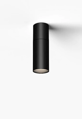 Reflektor sufitowy z integrowanym zasilaczem SOUVLAKI Ø 50 mm czarny matowy - 9.5W LED 2700K 694lm 220-240V 50 Hz 60° IP20 - ROTALIANA