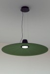 Lampa akustyczna wisząca LENT 21001 zielona - LED 17W 3000K 2416lm 230V IP20 - MARTINELLI LUCE