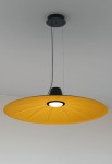 Lampa akustyczna wisząca LENT 21001 żółta - LED 17W 3000K 2416lm 230V IP20 - MARTINELLI LUCE