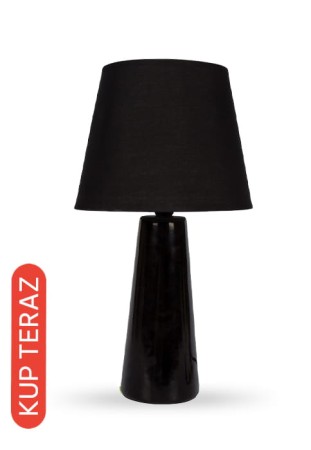 Lampka stołowa 1302sJ czarna - E14 35W 240V IP20 - DOSTĘPNA OD RĘKI