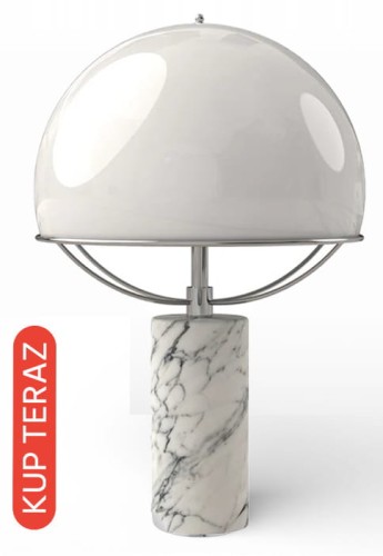 Lampa stołowa JIL TJL300-1215 satynowy ciemny chrom - TATO • DOSTĘPNA OD RĘKI •