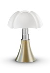 Lampa stołowa lub podłogowa PIPISTRELLO 620 mosiądz satynowa - 4x4W E14 LED 2700K 1800lm 230V IP20 - MARTINELLI LUCE