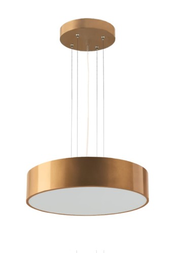 Lampa wisząca KENGO 40 złoty - E27 3x20W LED 220-230V IP20