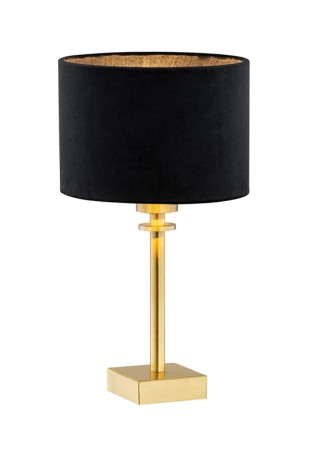 Lampa stołowa wewnętrzna ABBANO 8049 czarno-złota - E27 15W 230V IP20