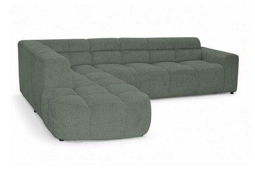 Narożnik BOLERO TER-E-3 - bez funkcji spania i pojemnika - tkanina Abriamo 10