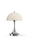 Lampa stołowa przenośna PANTHELLE V3 160 opal chromowo-beżowy - LED 2.5W 2700K IP44 - LOUIS POULSEN