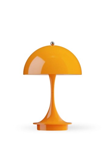 Lampa stołowa przenośna PANTHELLE V3 160 pomarańczowy - LED 2.5W 2700K IP44 - LOUIS POULSEN
