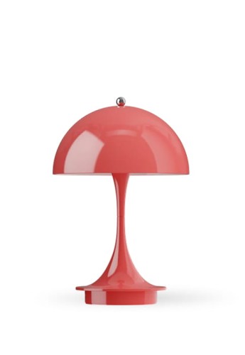 Lampa stołowa przenośna PANTHELLE V3 160 koralowy - LED 2.5W 2700K IP44 - LOUIS POULSEN