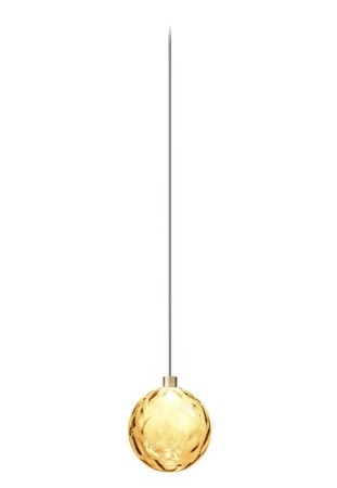 Lampa wisząca wewnętrzna bez akcesorów montażowych do kompozycji własnej MURANÉ Ø15 champagne-bronze glass - LED 2,7W 2700K Ra>90 167lm 24V AC IP20 - PANZERI