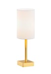 Lampa stołowa wewnętrzna ABRUZZO 8030 biało-złota - E14 7W 230V IP20