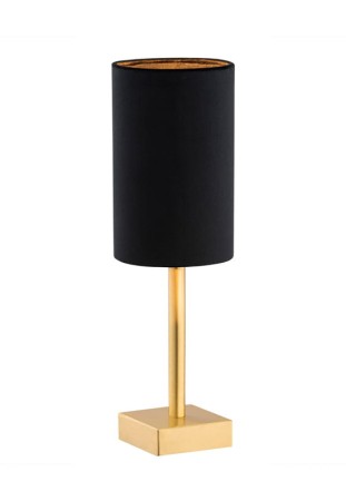 Lampa stołowa wewnętrzna ABRUZZO 8031 czarno-złota - E14 7W 230V IP20 