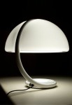 Lampa stołowa SERPENTE 599 biały platerowany - 12W E27 1350lm 2700K 230V IP20 - MARTINELLI LUCE