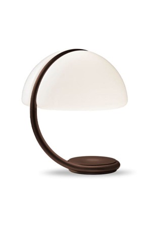 Lampa stołowa SERPENTE 599 brązowy matowy - 12W E27 1350lm 2700K 230V IP20 - MARTINELLI LUCE
